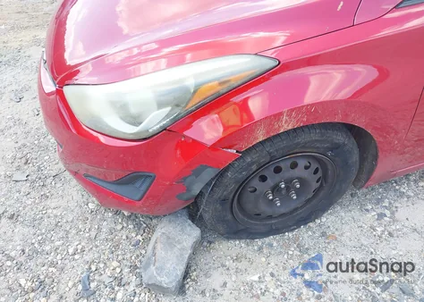 2016 Hyundai Elantra Se from USA, damaged, VIN KMHDH4AE4GU484331